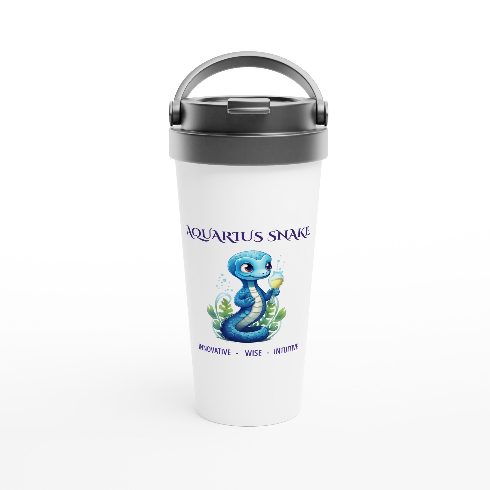 Aquarius Snake Kids Stainless Steel Travel Mug