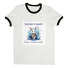 Aquarius Rabbit (2) Unisex Ringer T-shirt