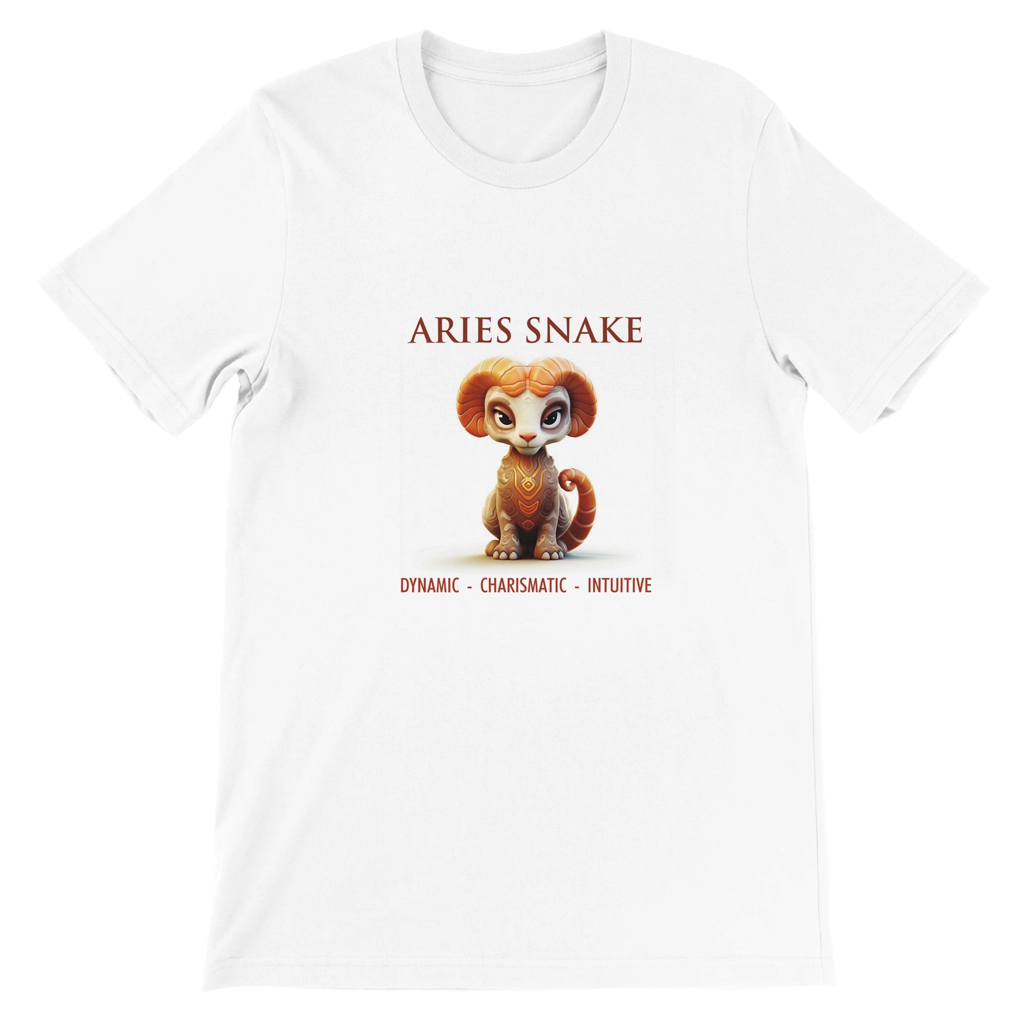 Aries Snake Premium Unisex Crewneck T-shirt