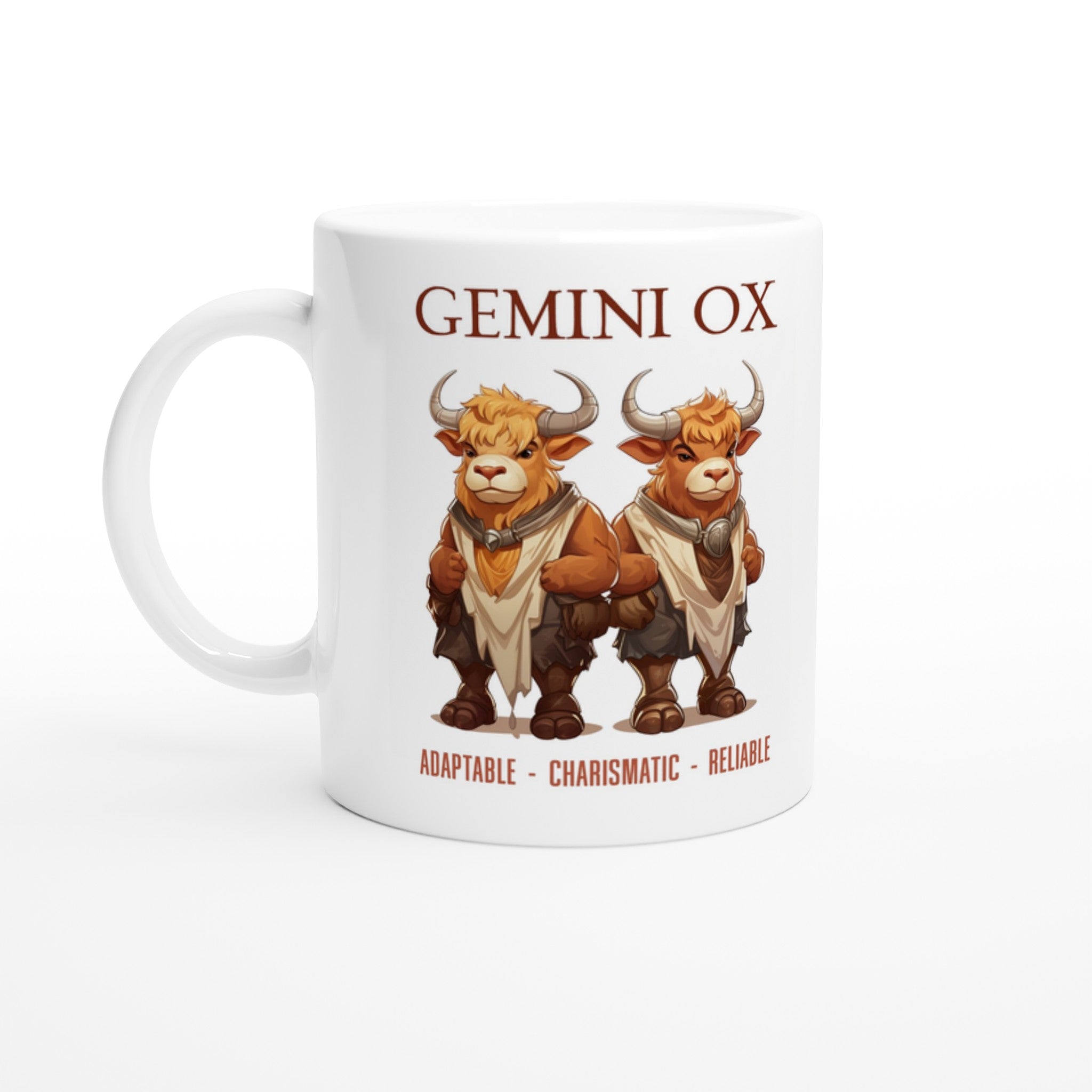 Gemini Ox Ceramic Mug