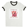 Scorpio Pig Unisex Ringer T-shirt