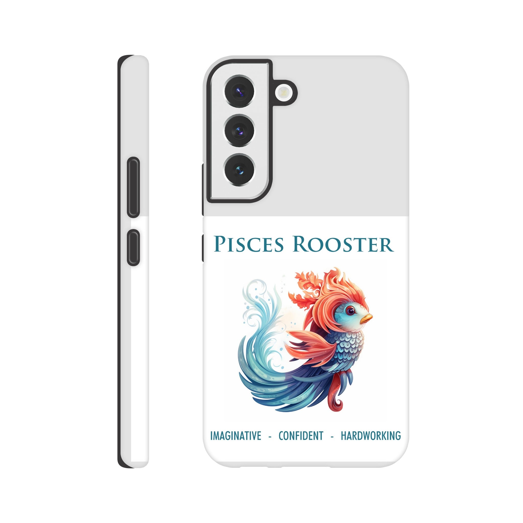 Pisces Rooster Tough case