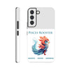 Pisces Rooster Tough case
