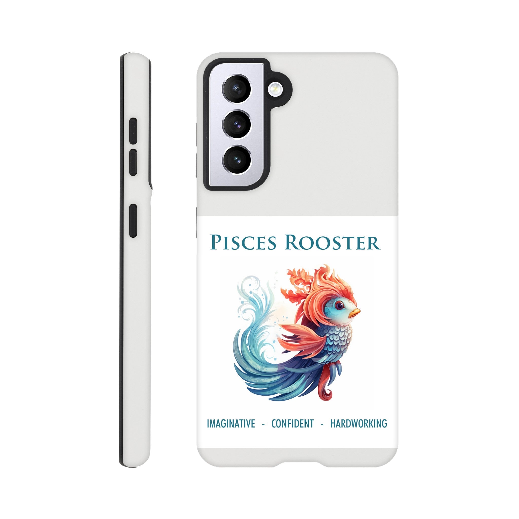 Pisces Rooster Tough case