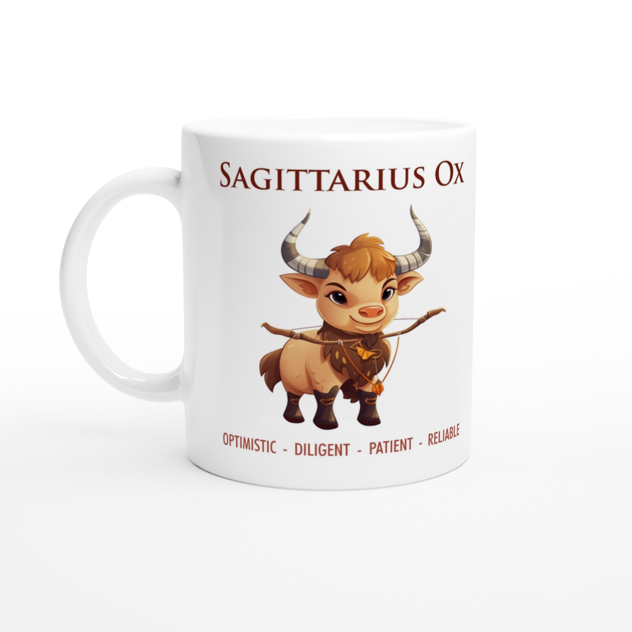 Sagittarius Ox Ceramic Mug