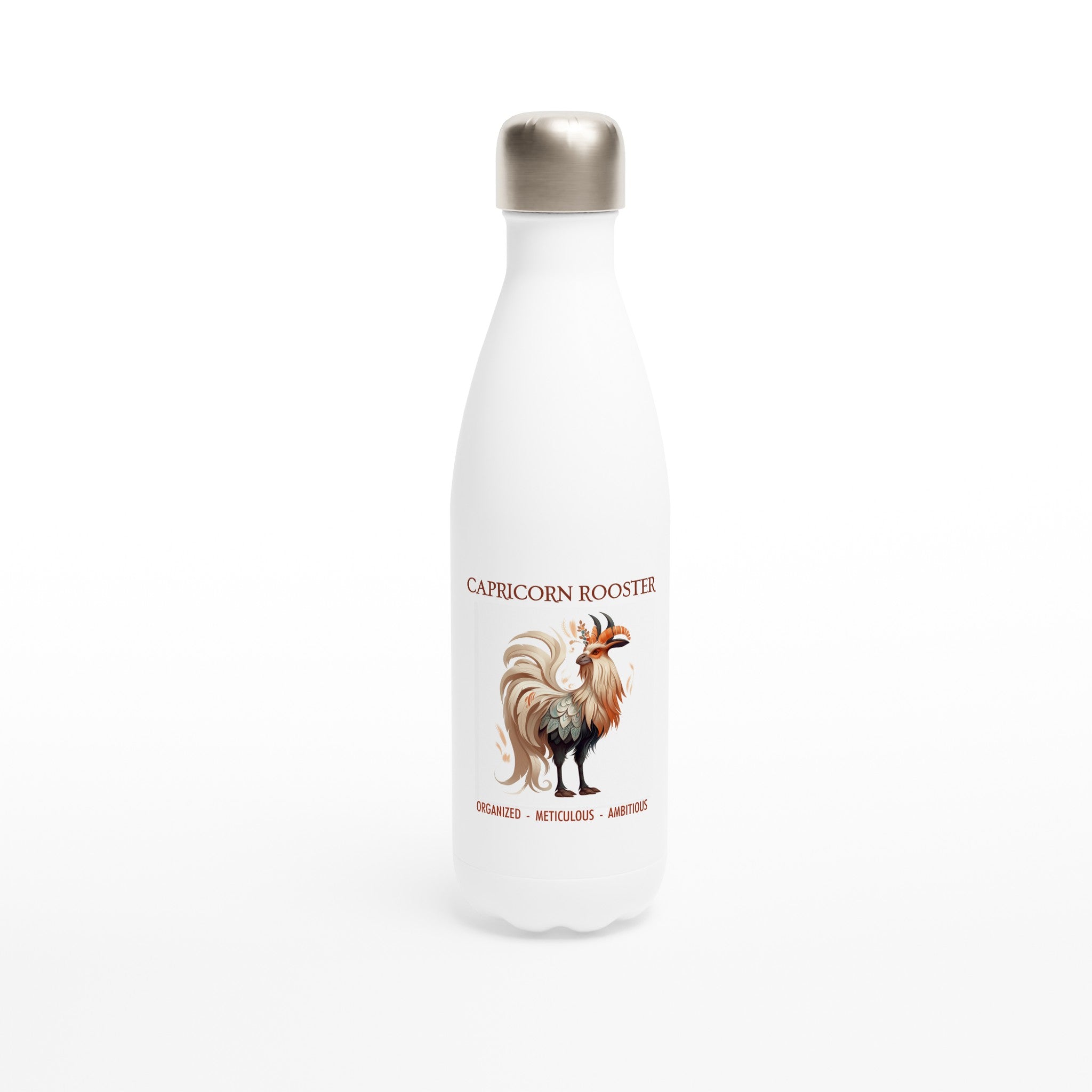 Capricorn Rooster (M) Stainless Steel Water Bottle