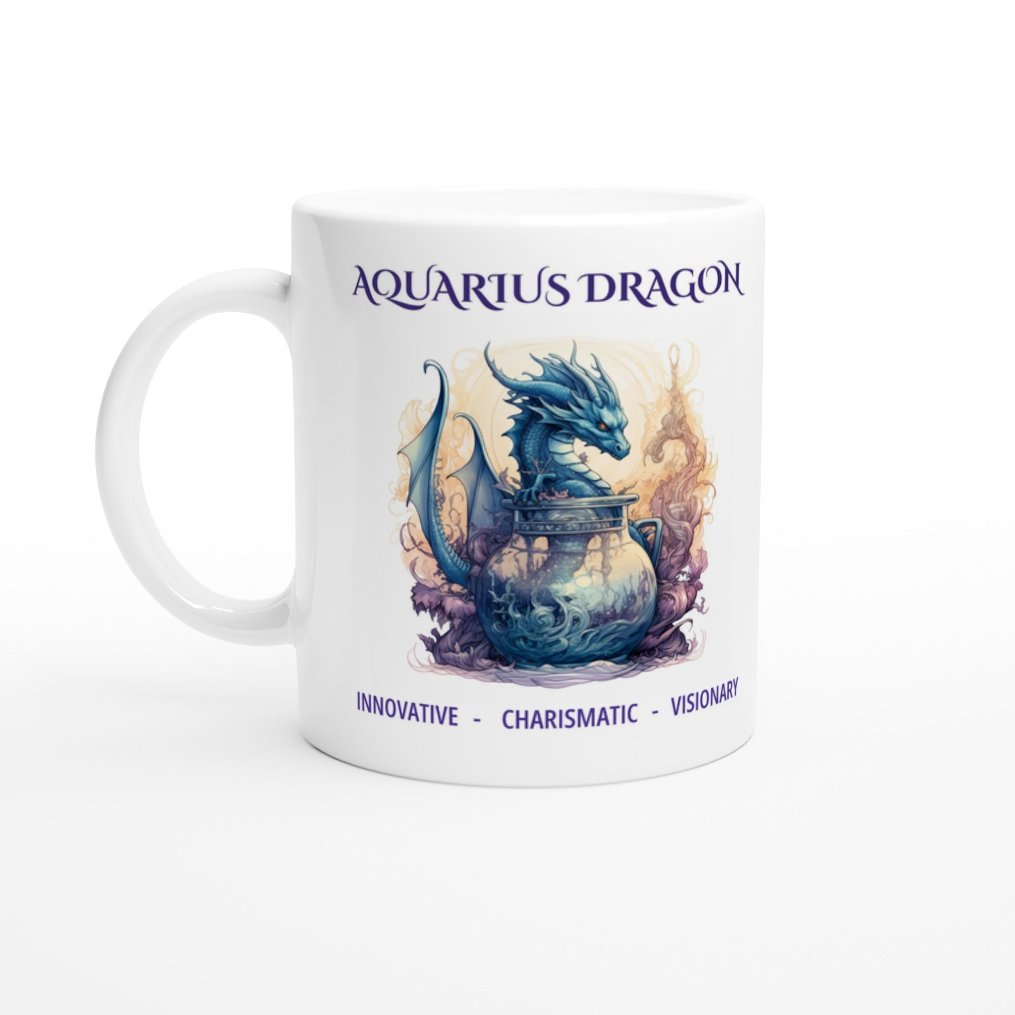 Aquarius Dragon Ceramic Mug