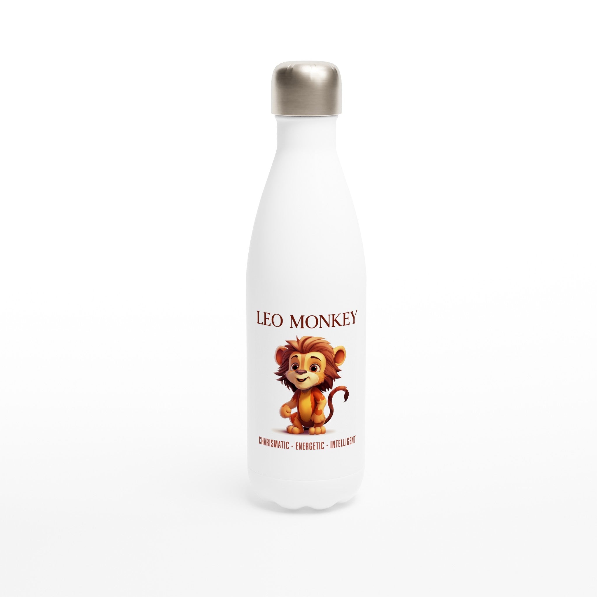 Leo Monkey Stainless Steel Water Bottle