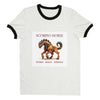 Scorpio Horse Unisex Ringer T-shirt