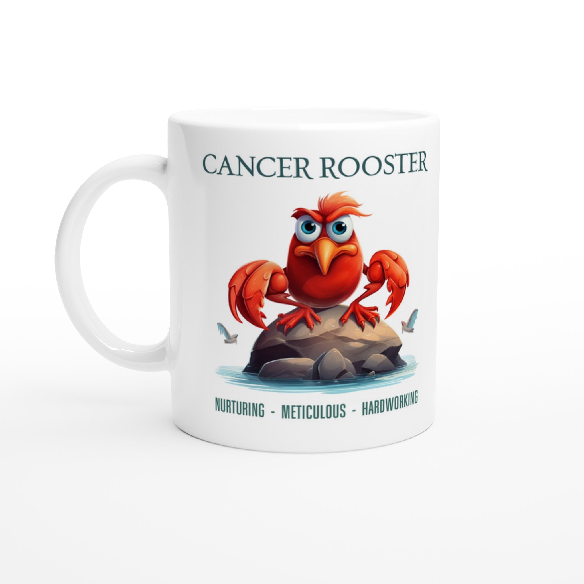 Cancer Rooster (2) Ceramic Mug