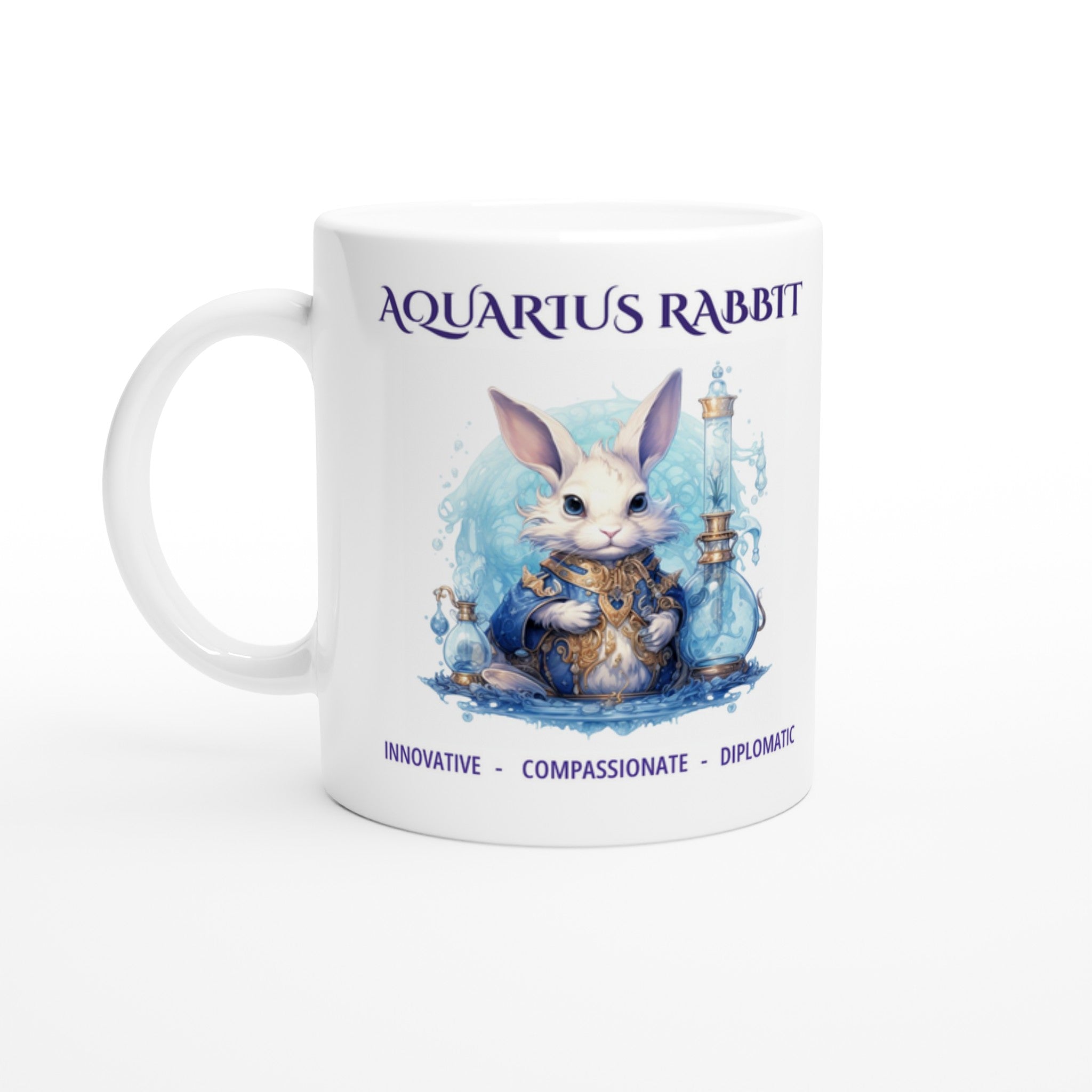 Aquarius Rabbit (2) Ceramic Mug