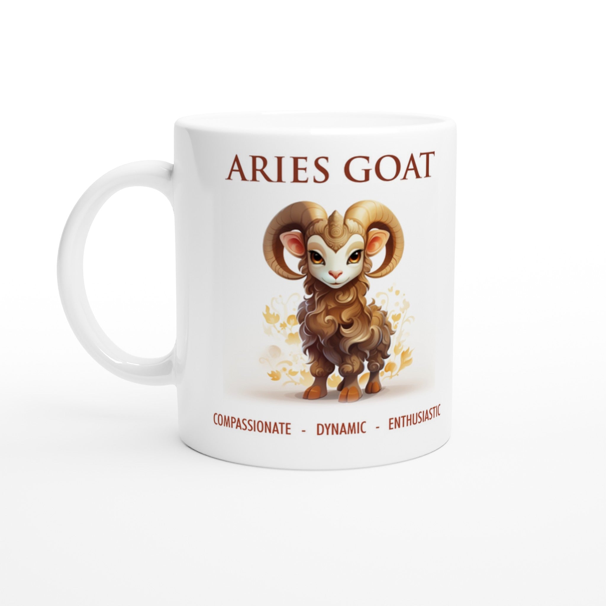 Aries Goat Ceramic Mug