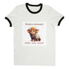 Taurus Monkey i Unisex Ringer T-shirt