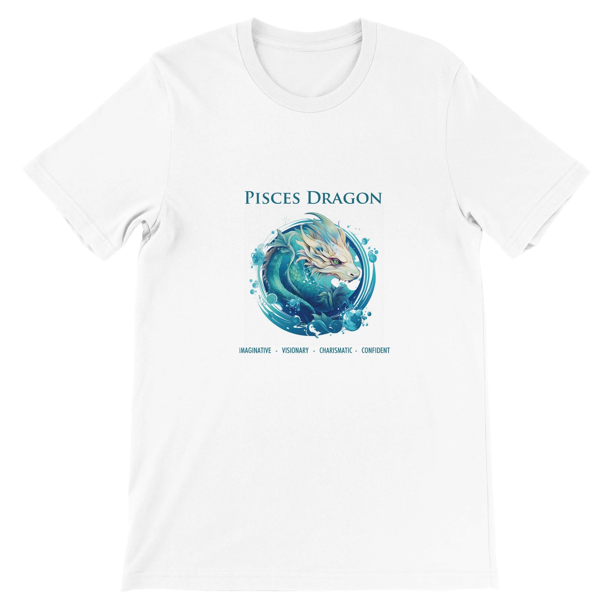 Pisces Dragon Premium Unisex Crewneck T-shirt