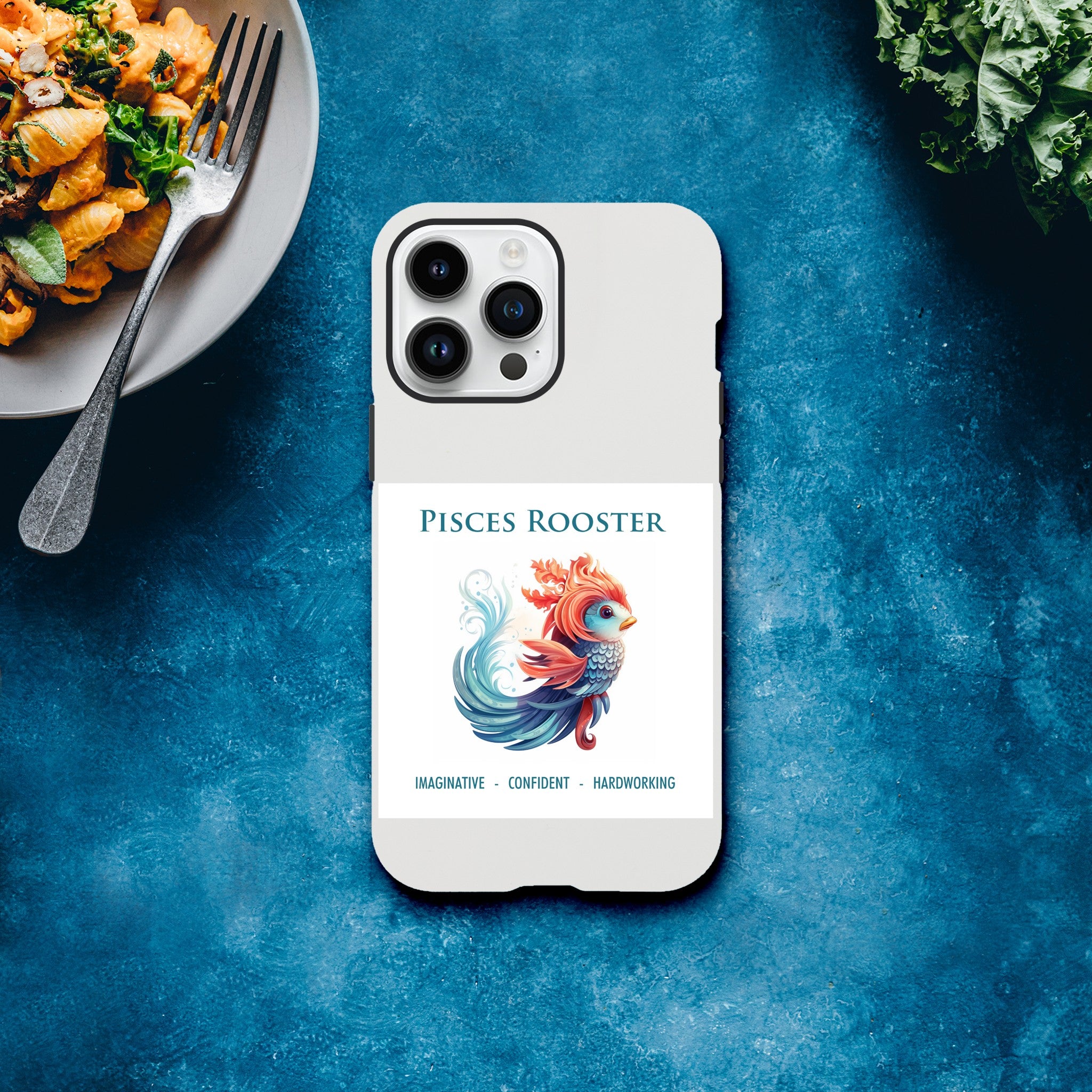 Pisces Rooster Tough case