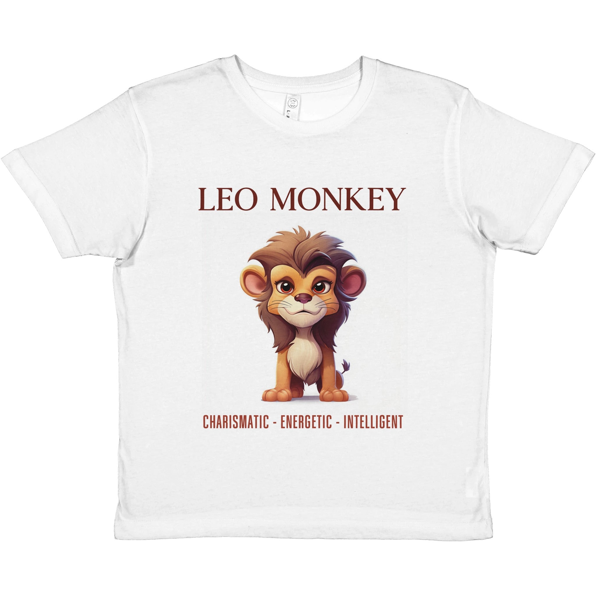 Leo-Monkey Crewneck T-shirt