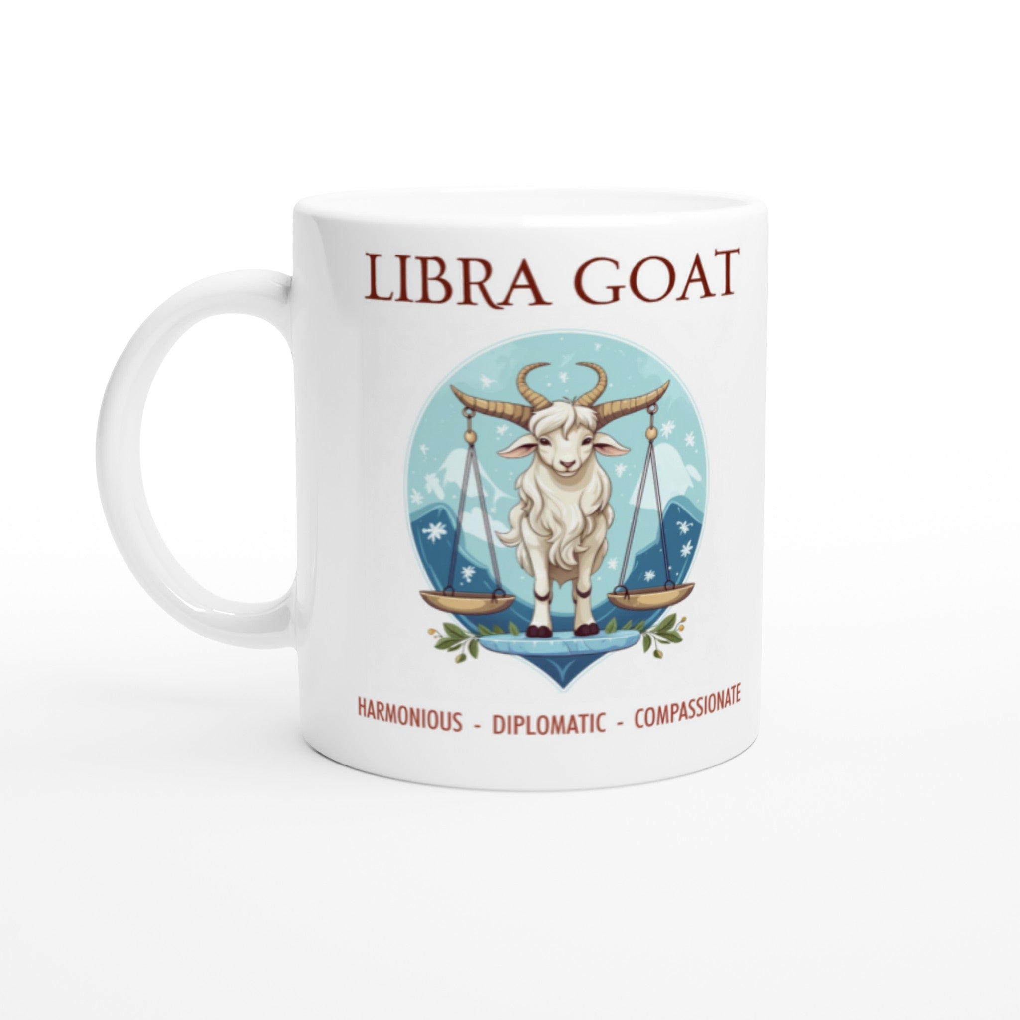 Libra Goat Ceramic Mug