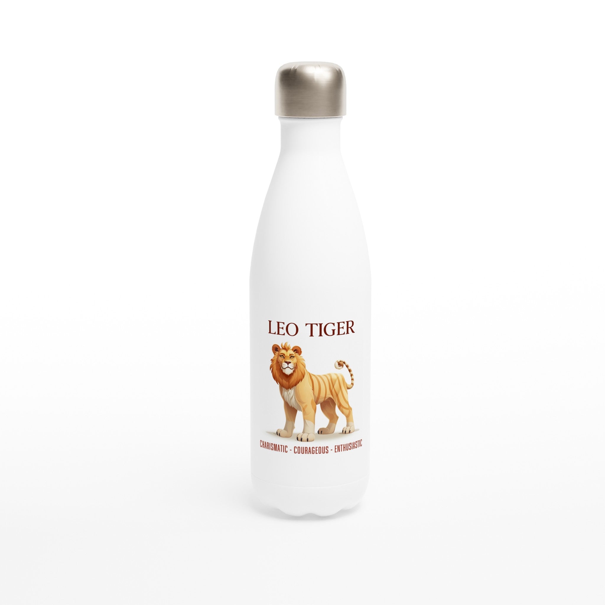 Leo Tiger (F) Stainless Steel Water Bottle