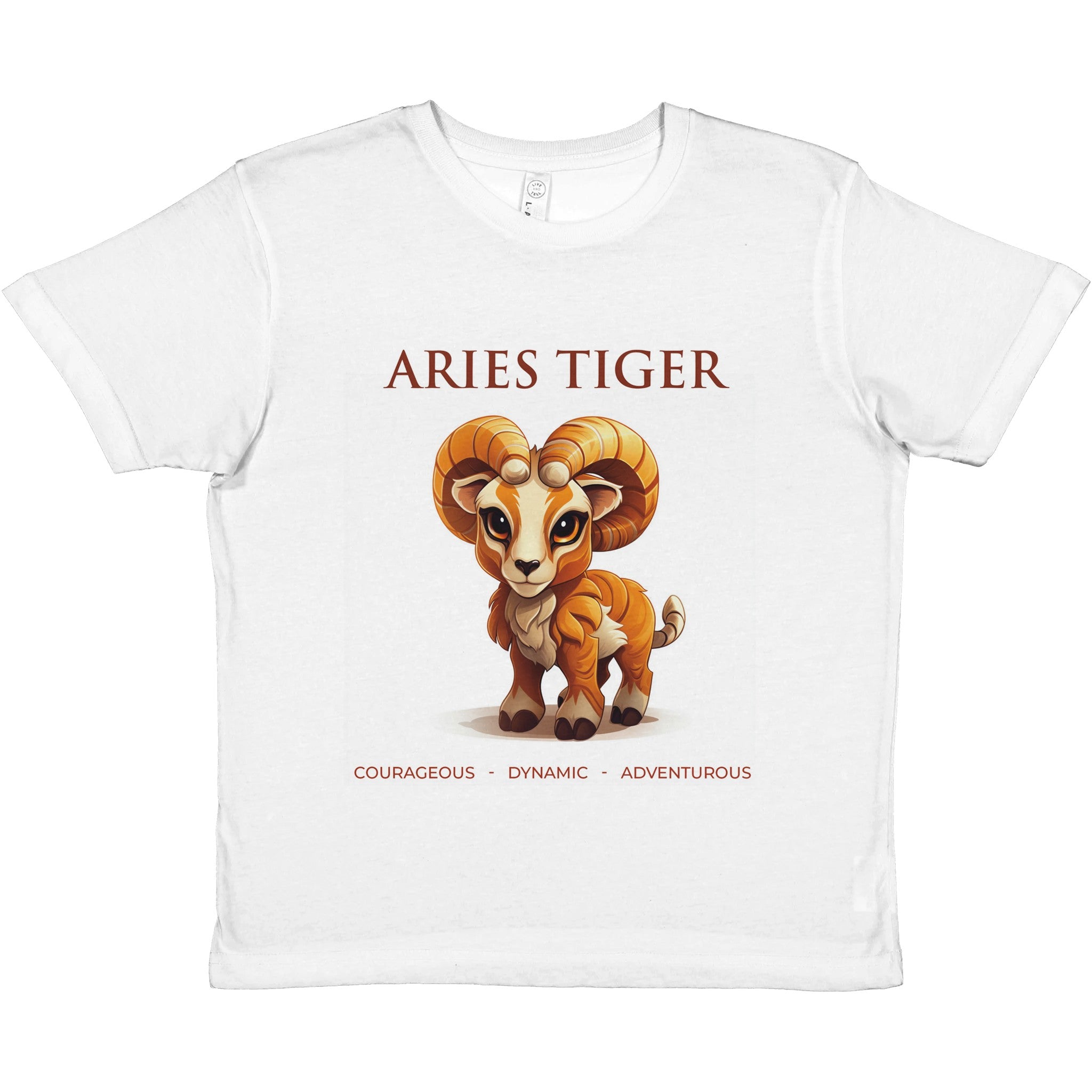Aries Tiger i Crewneck T-shirt