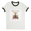Libra Snake (M) Unisex Ringer T-shirt