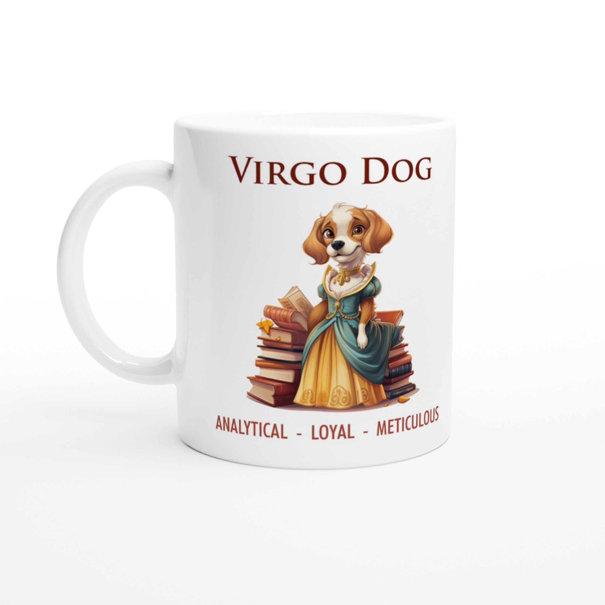 Virgo Dog (F) Ceramic Mug