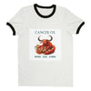 Cancer Ox i Unisex Ringer T-shirt