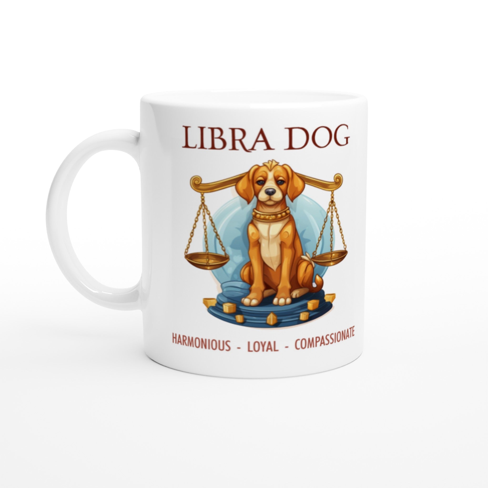 Libra Dog Ceramic Mug