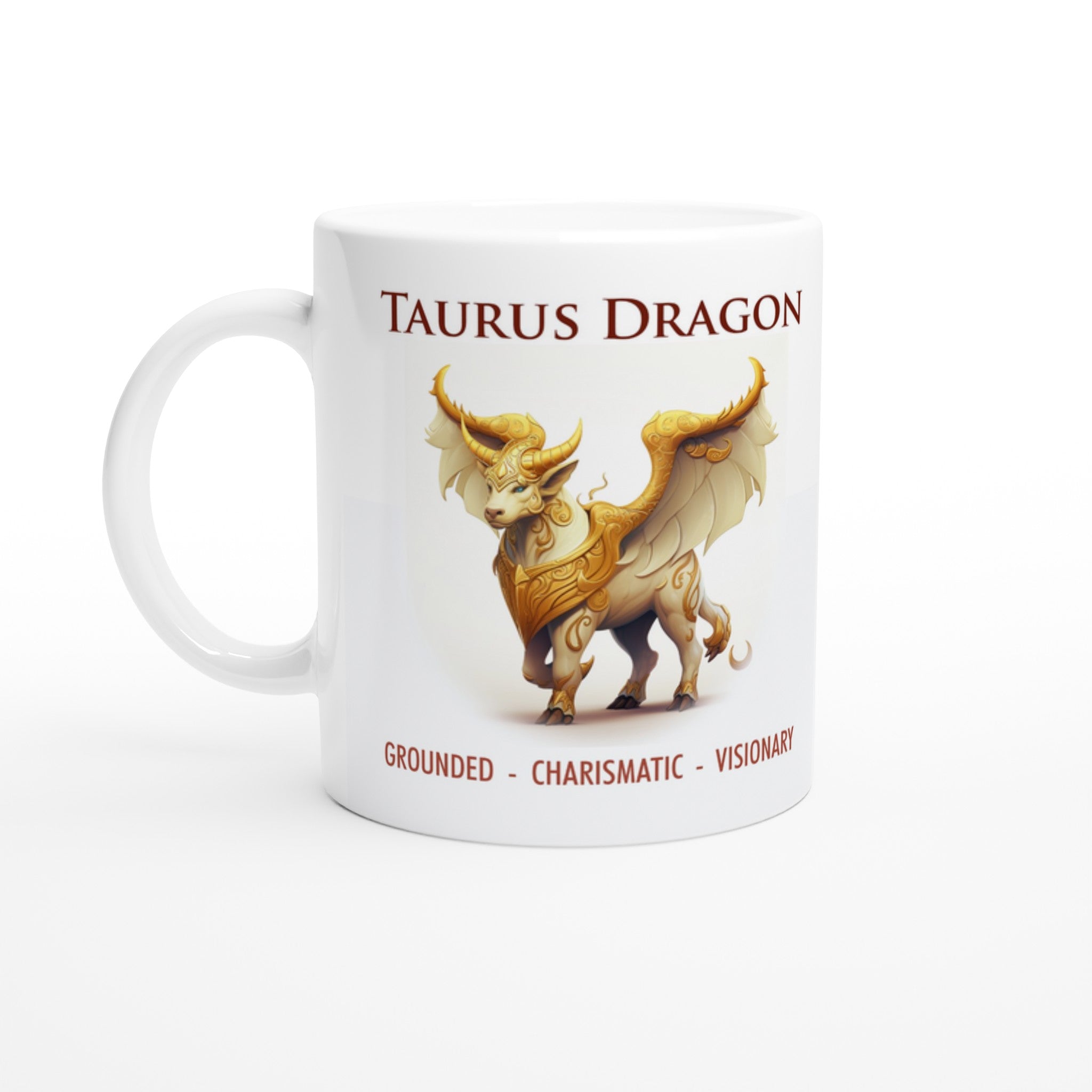 Taurus Dragon (2) Ceramic Mug