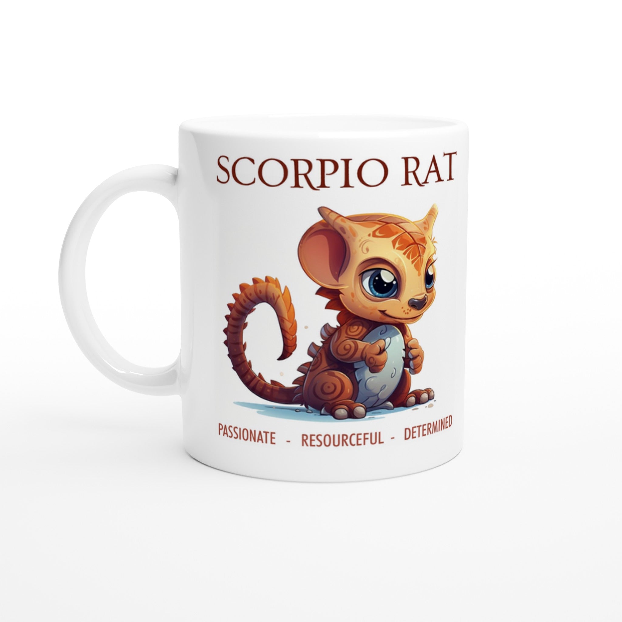 Scorpio Rat Ceramic Mug