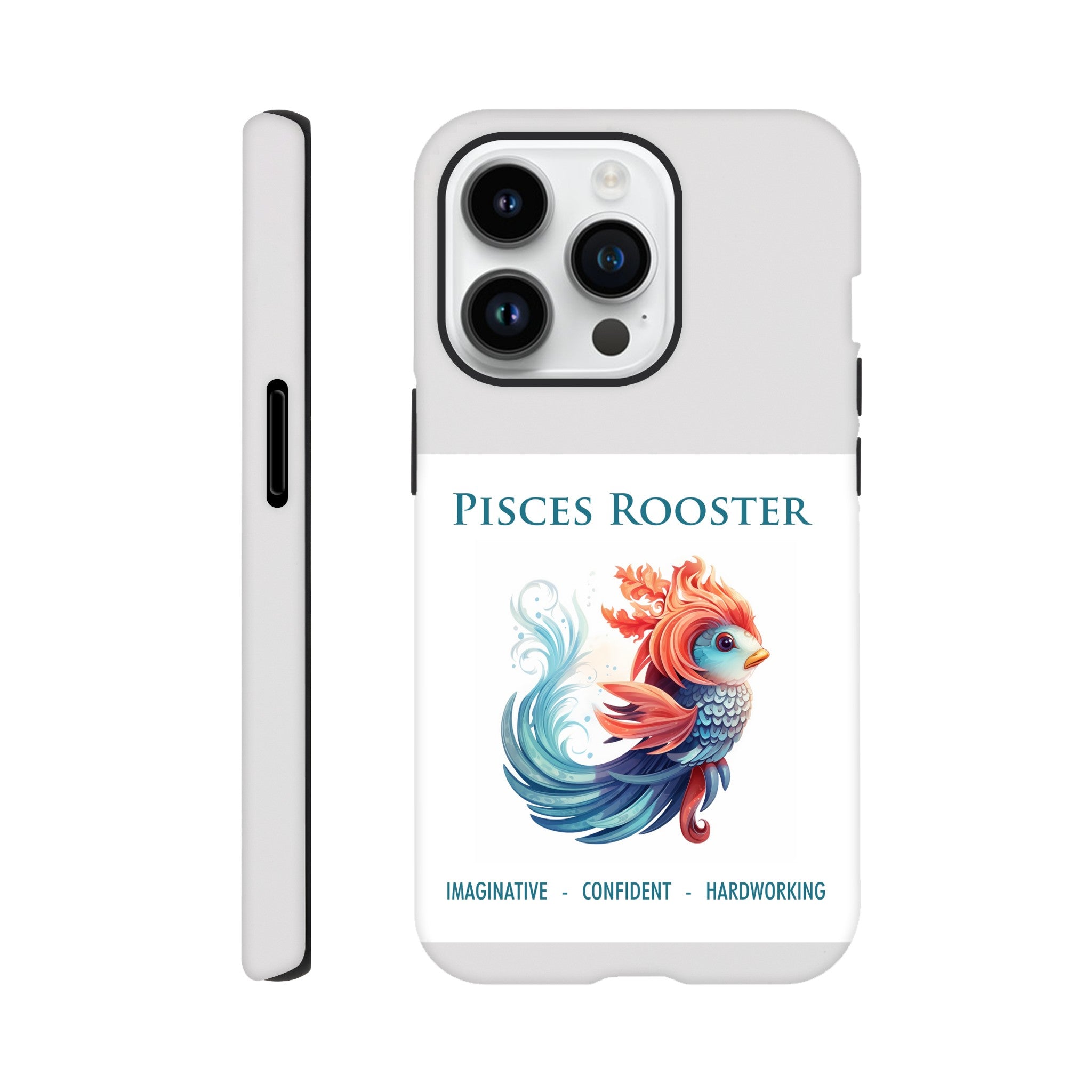 Pisces Rooster Tough case