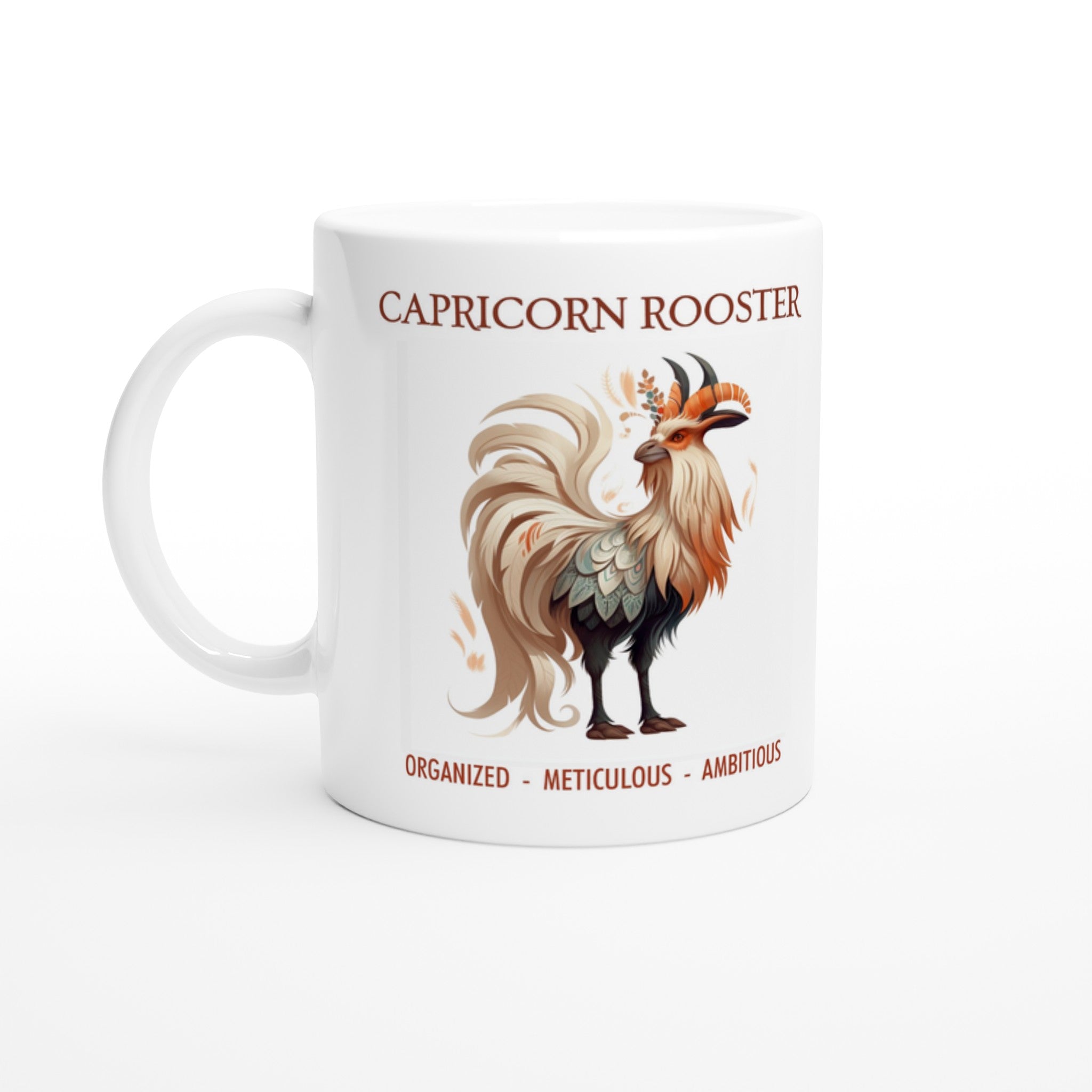 Capricorn Rooster (M) Ceramic Mug