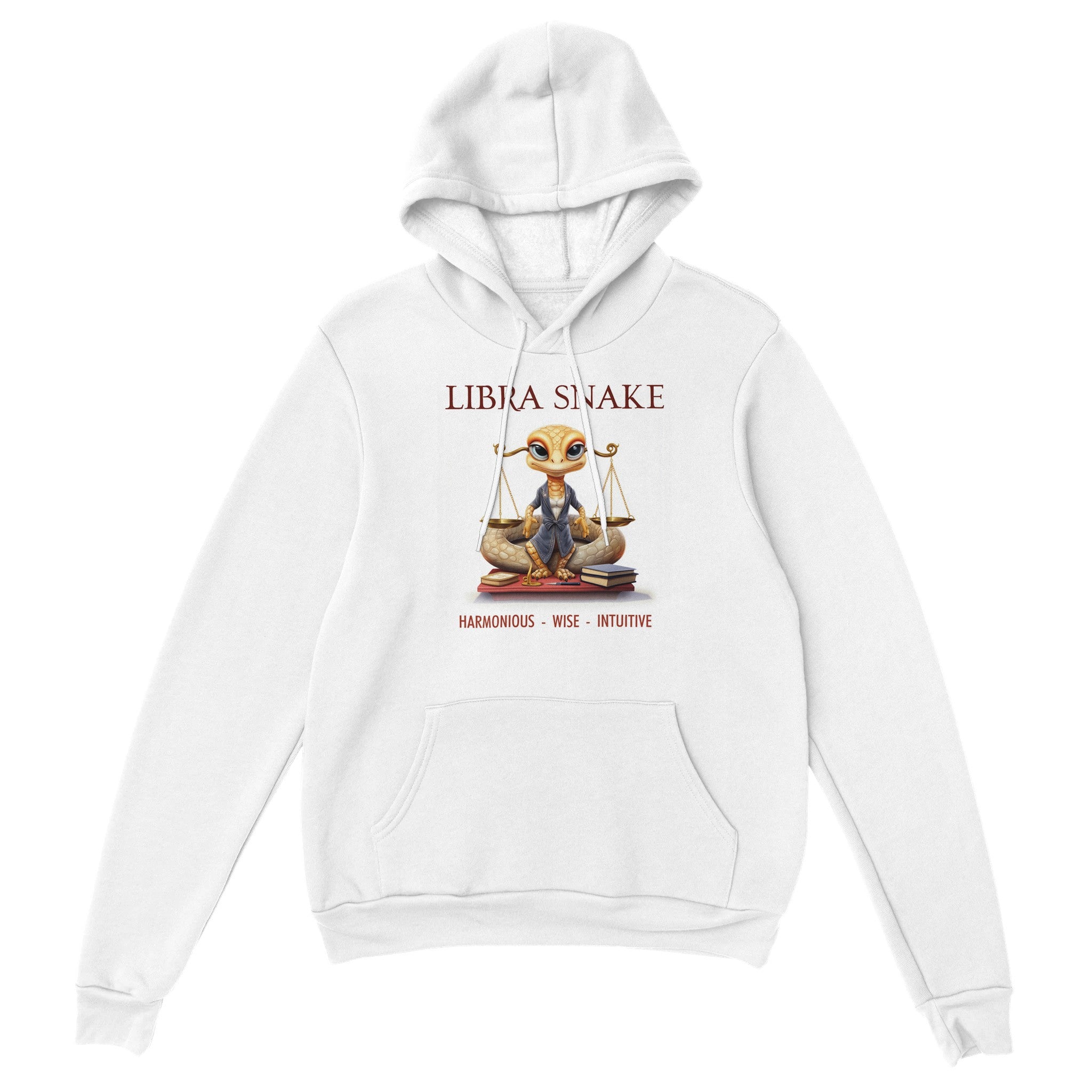 Libra Snake Premium Unisex Pullover Hoodie