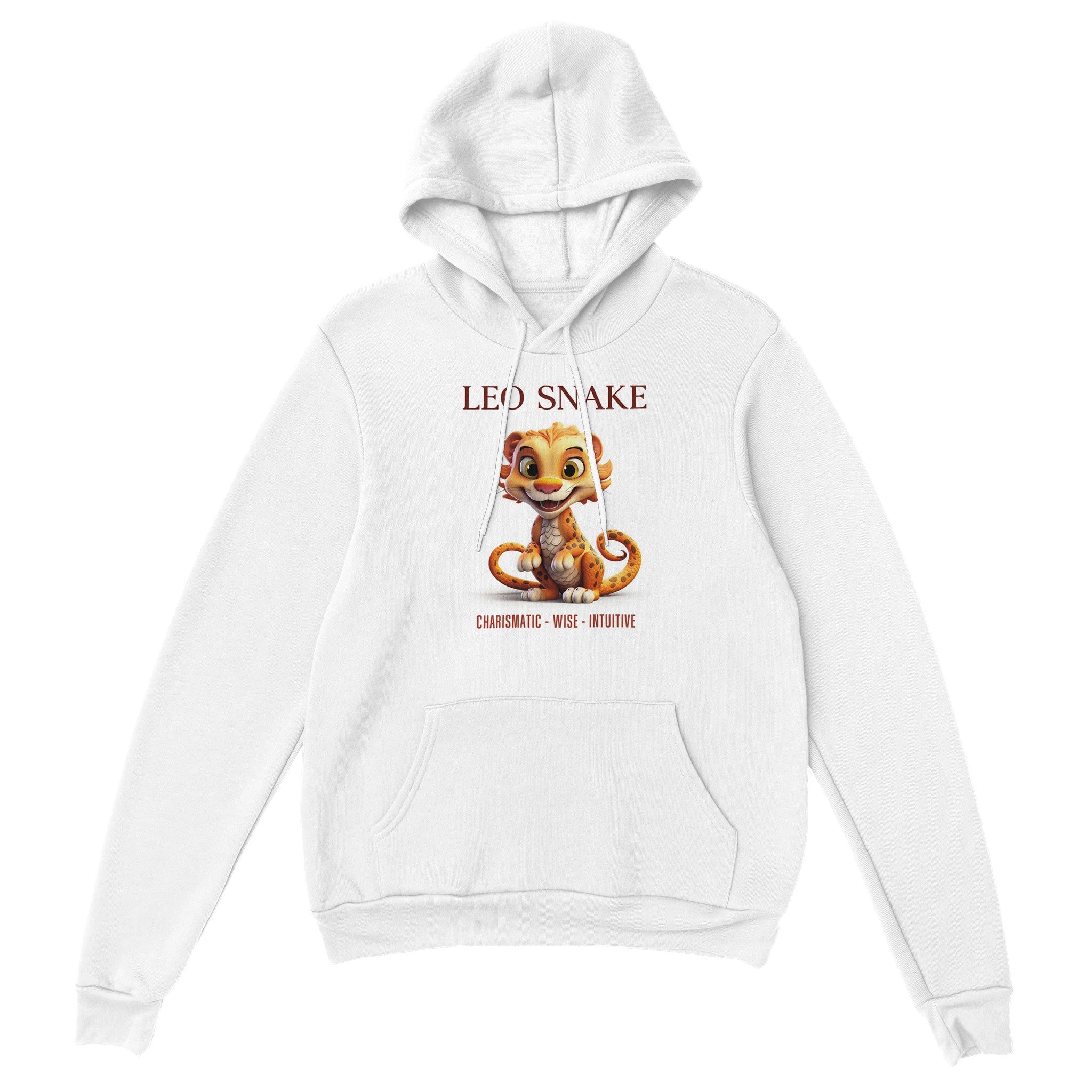 Leo Snake (M) Premium Unisex Pullover Hoodie