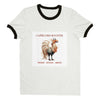 Capricorn Rooster (M) Unisex Ringer T-shirt