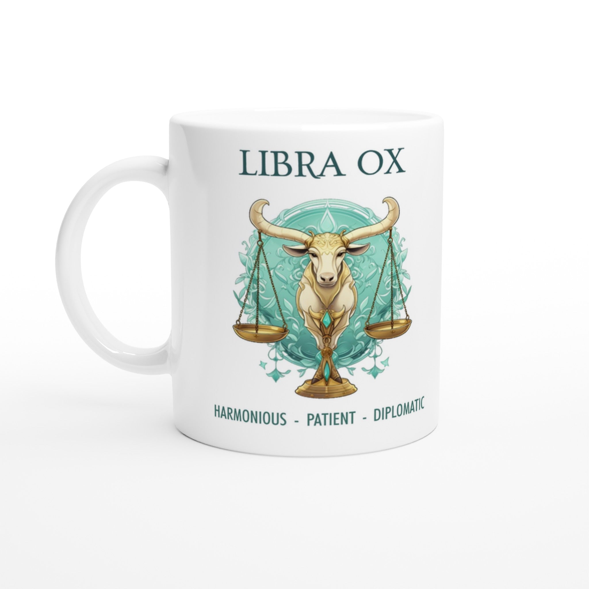 Libra Ox Ceramic Mug