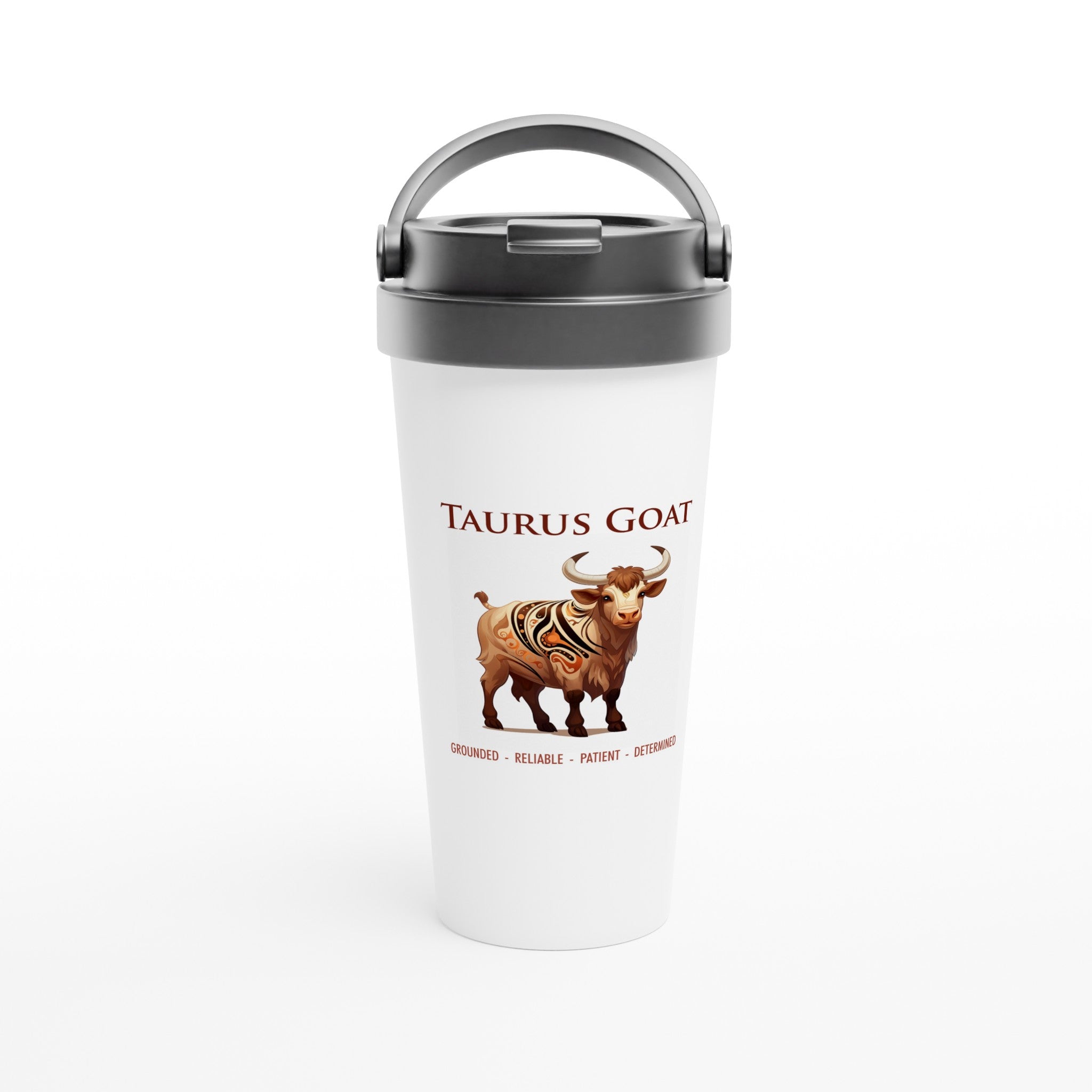 Taurus Goat Stainless Steel Travel Mug