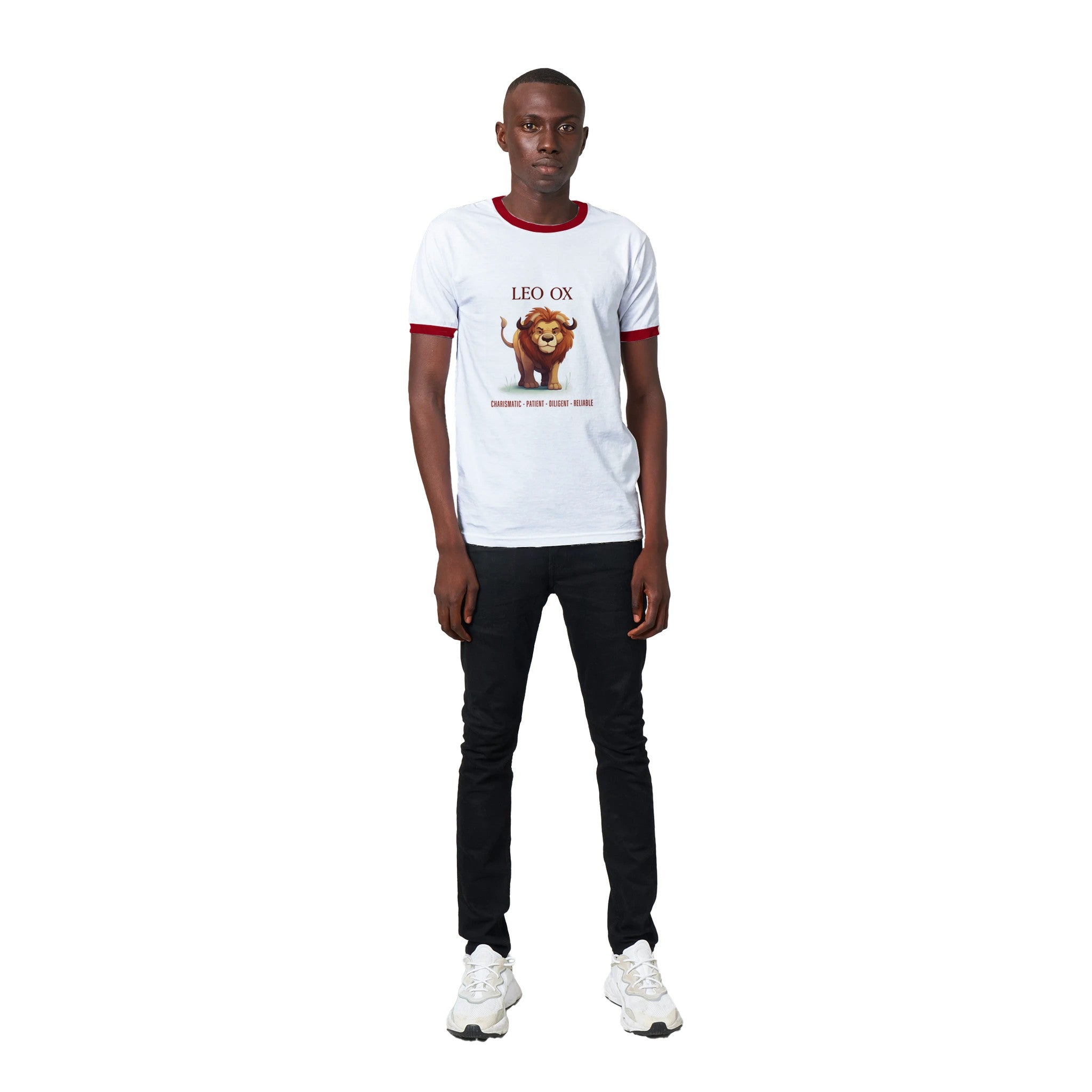 Leo Ox Unisex Ringer T-shirt