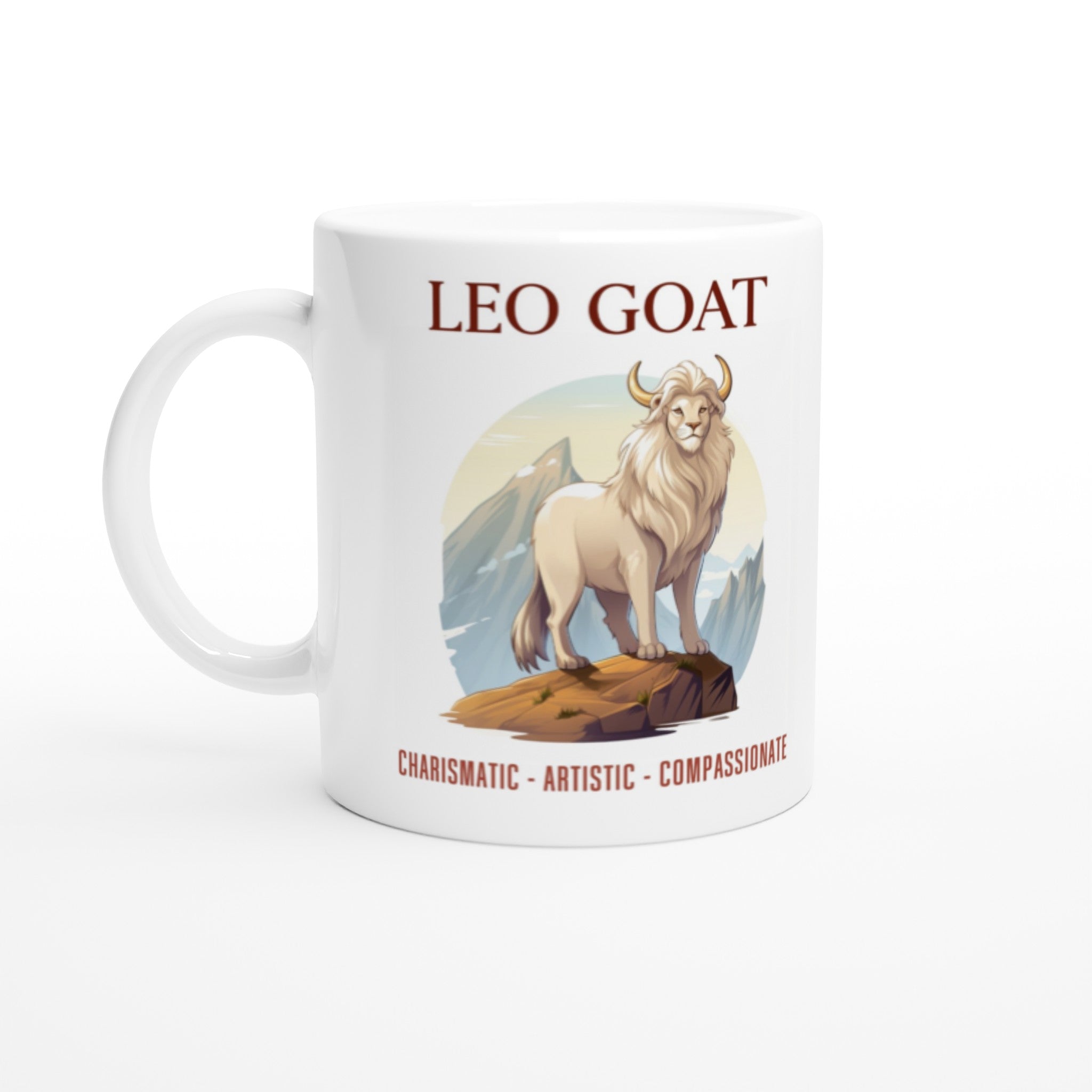 Leo Goat Ceramic Mug