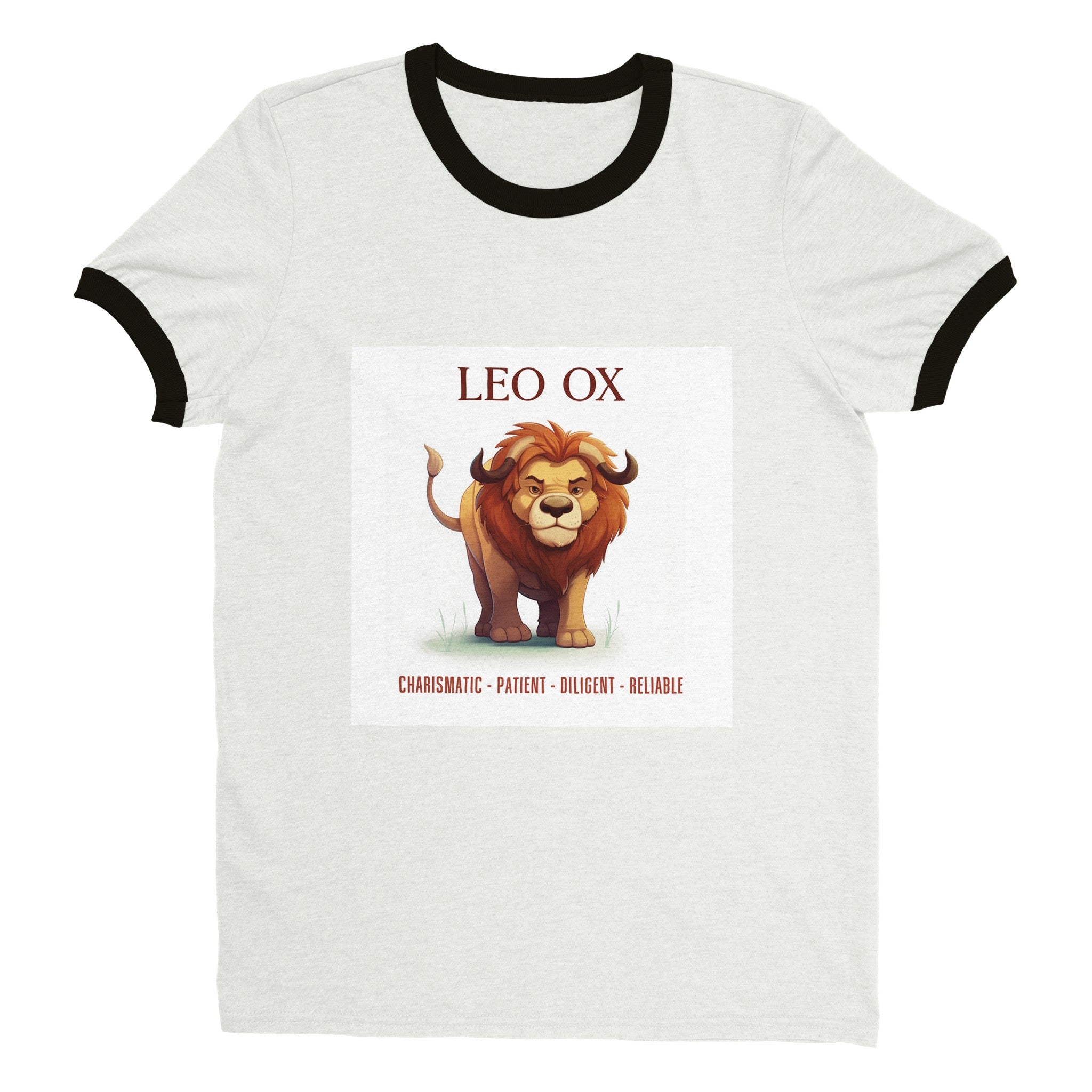 Leo Ox Unisex Ringer T-shirt