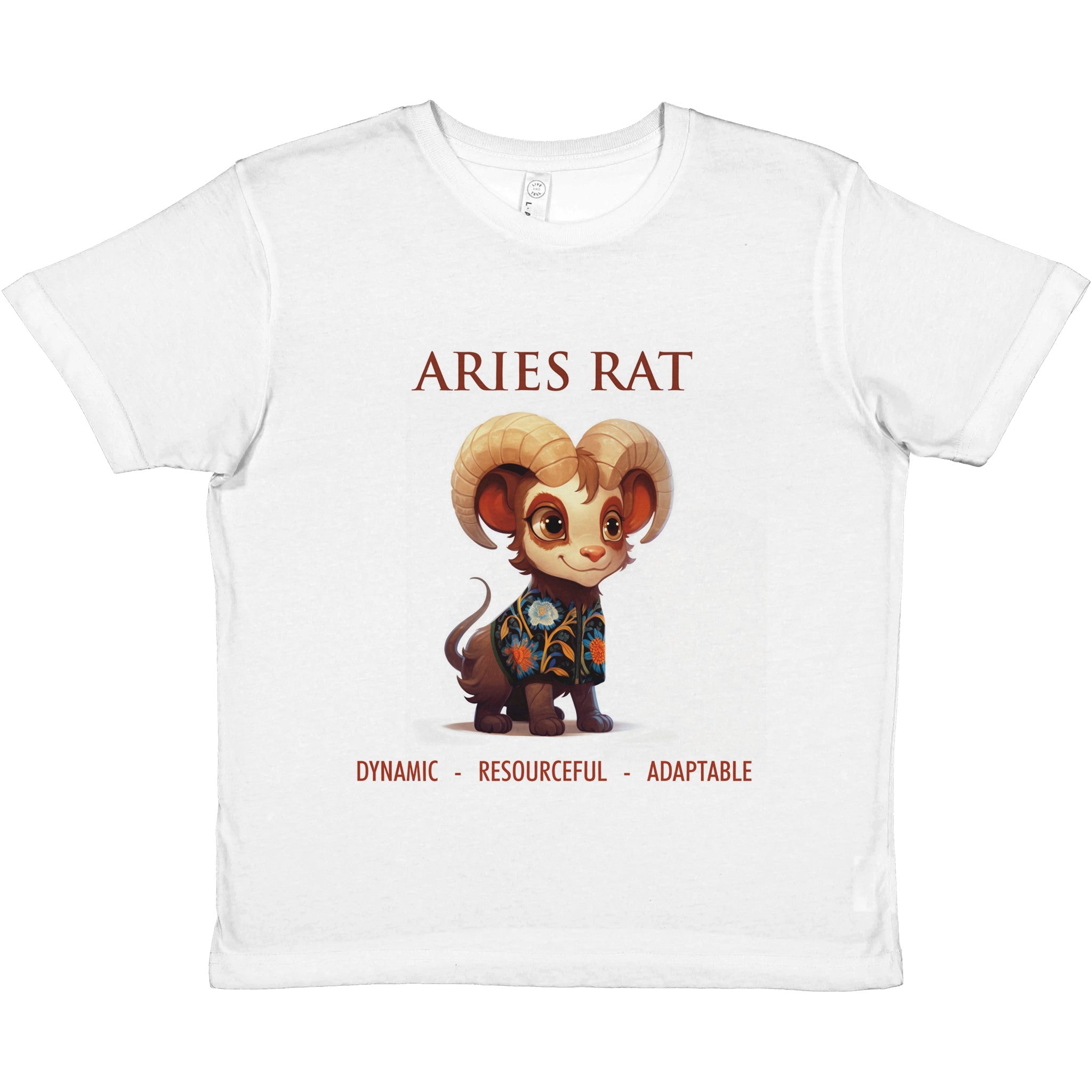 Aries-Rat Crewneck T-shirt