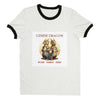Gemini Dragon i Unisex Ringer T-shirt