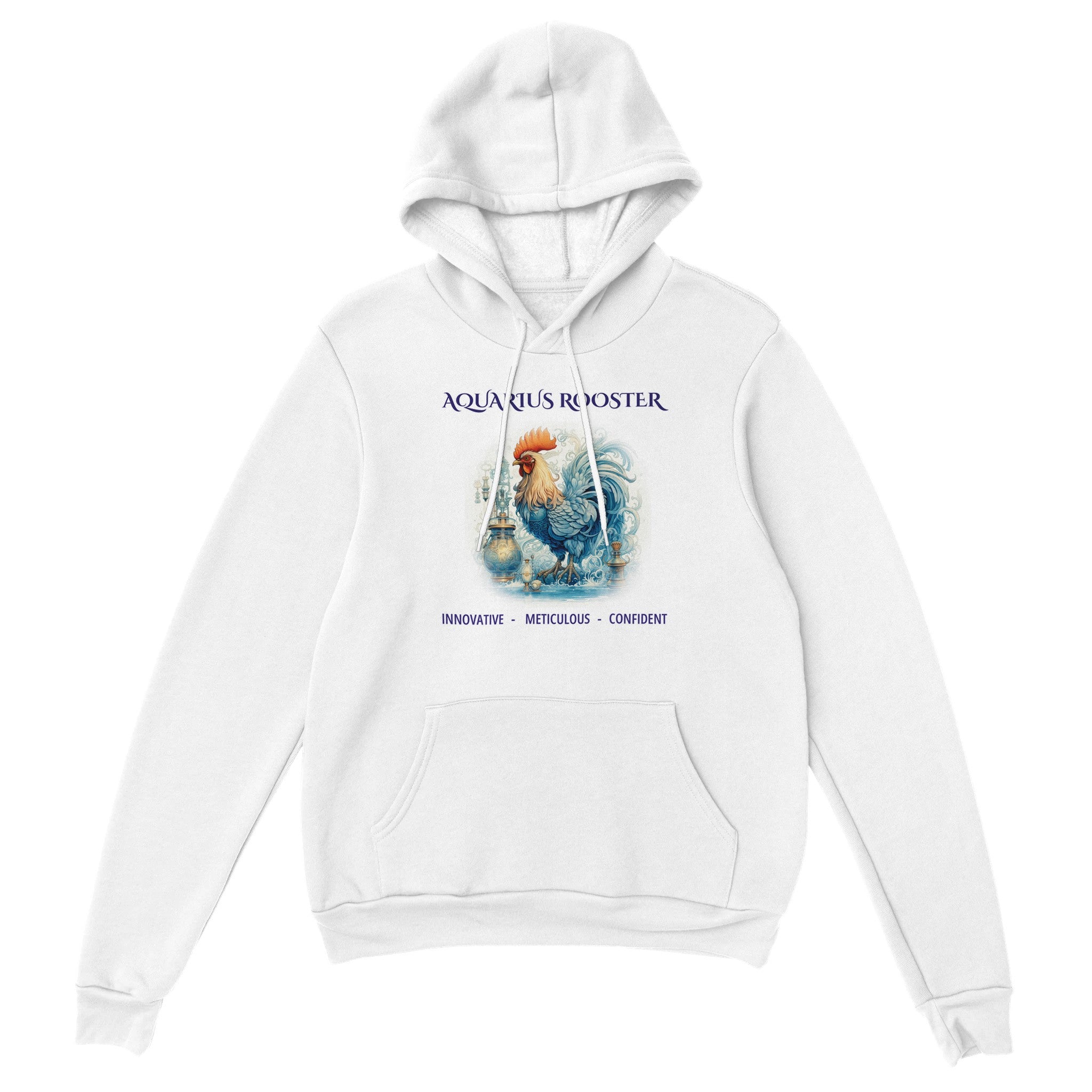 Aquarius Rooster Premium Unisex Pullover Hoodie