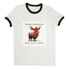 Taurus Rooster Unisex Ringer T-shirt
