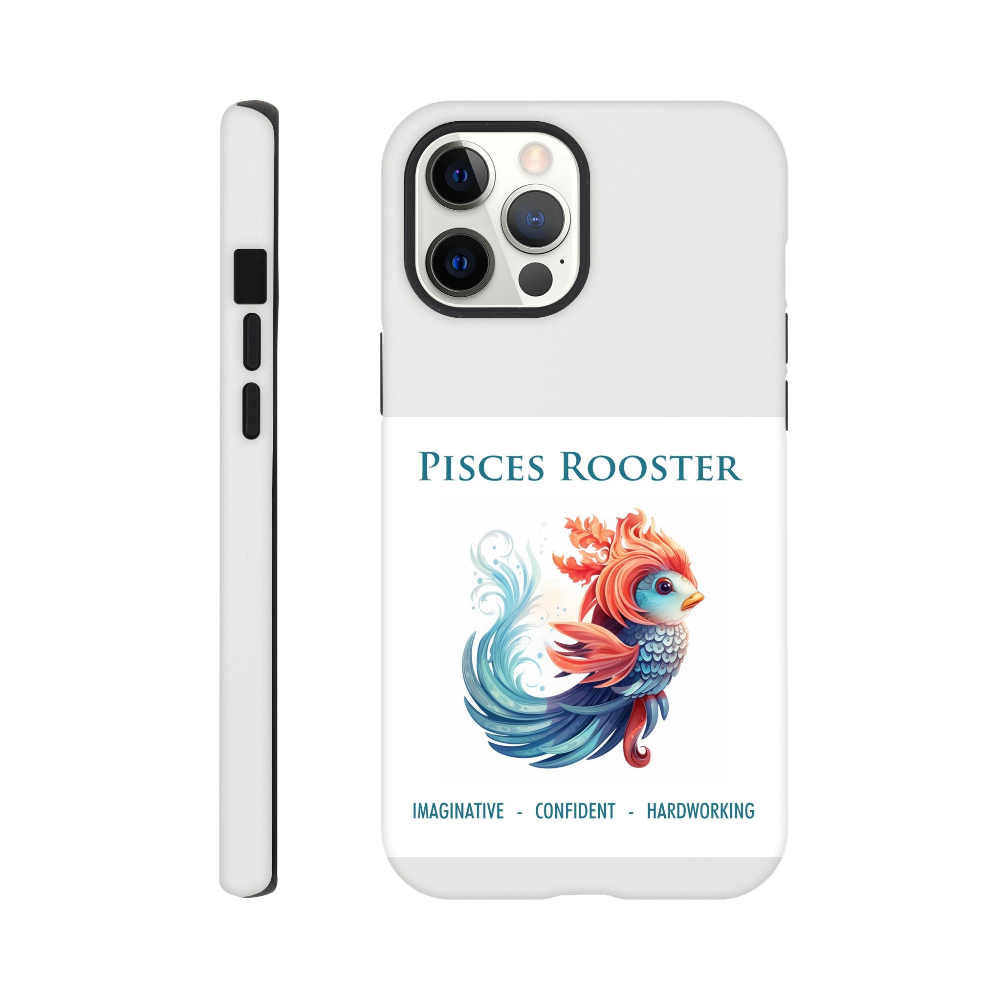 Pisces Rooster Tough case