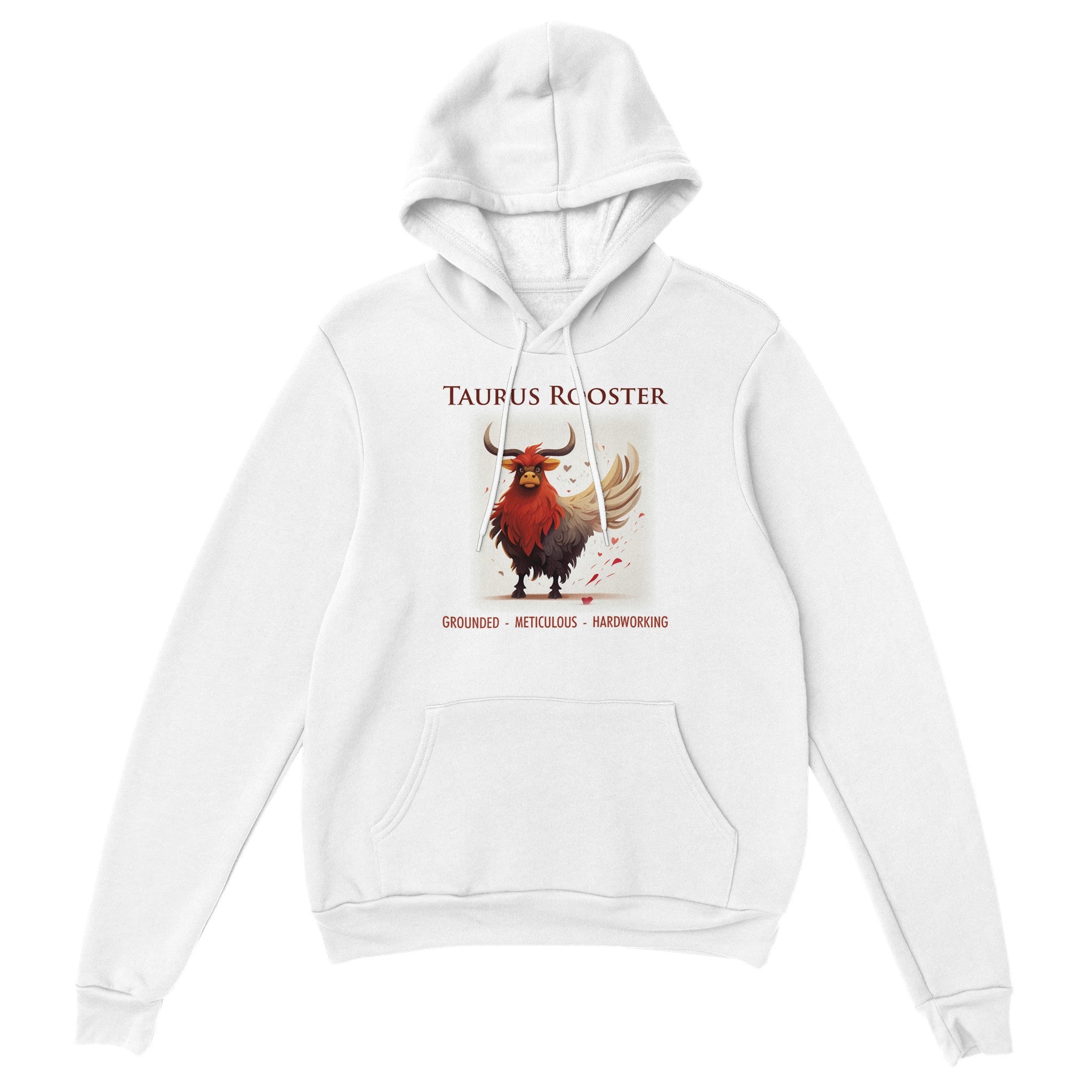 Taurus Rooster (F) Premium Unisex Pullover Hoodie