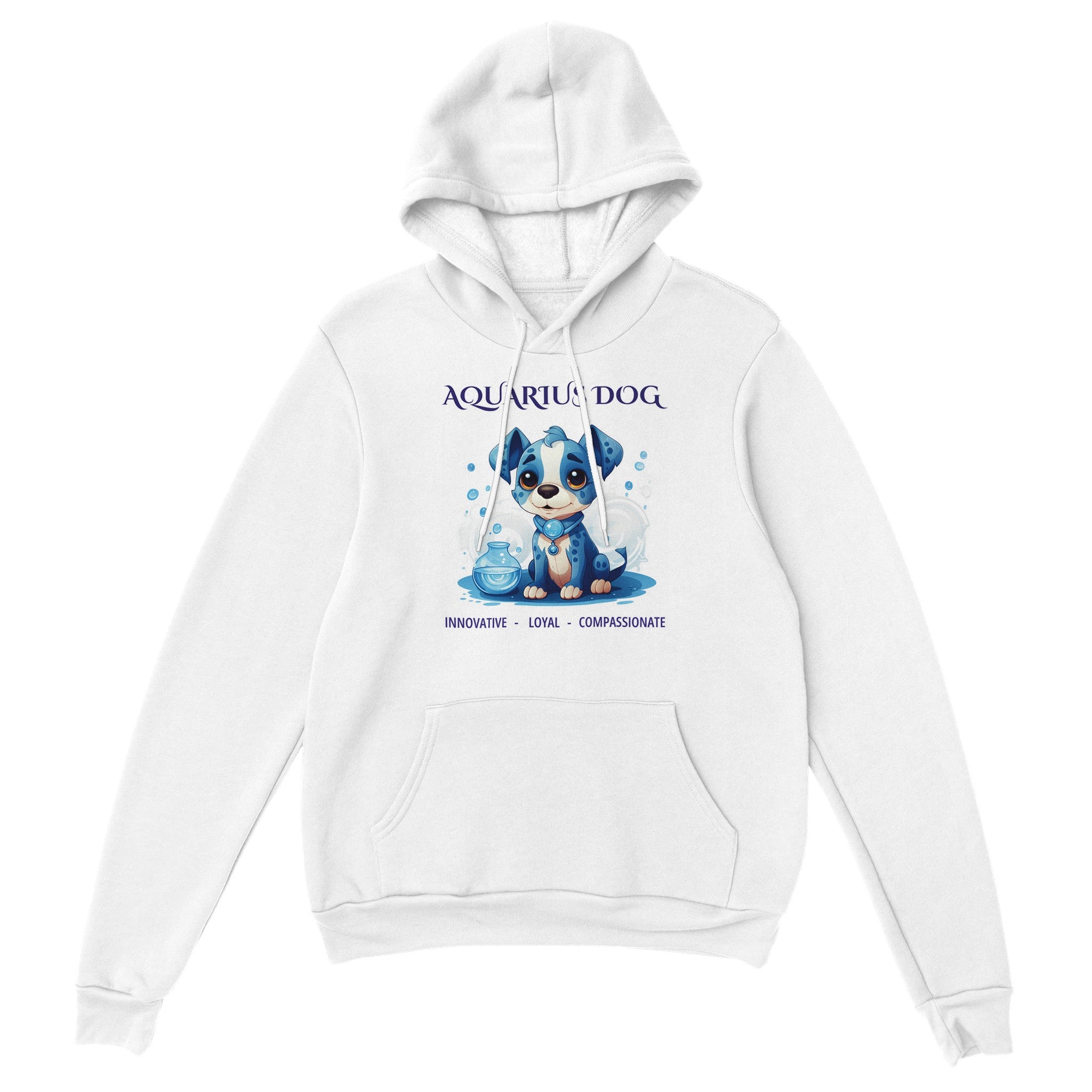 Aquarius Dog (Kids) Premium Unisex Pullover Hoodie