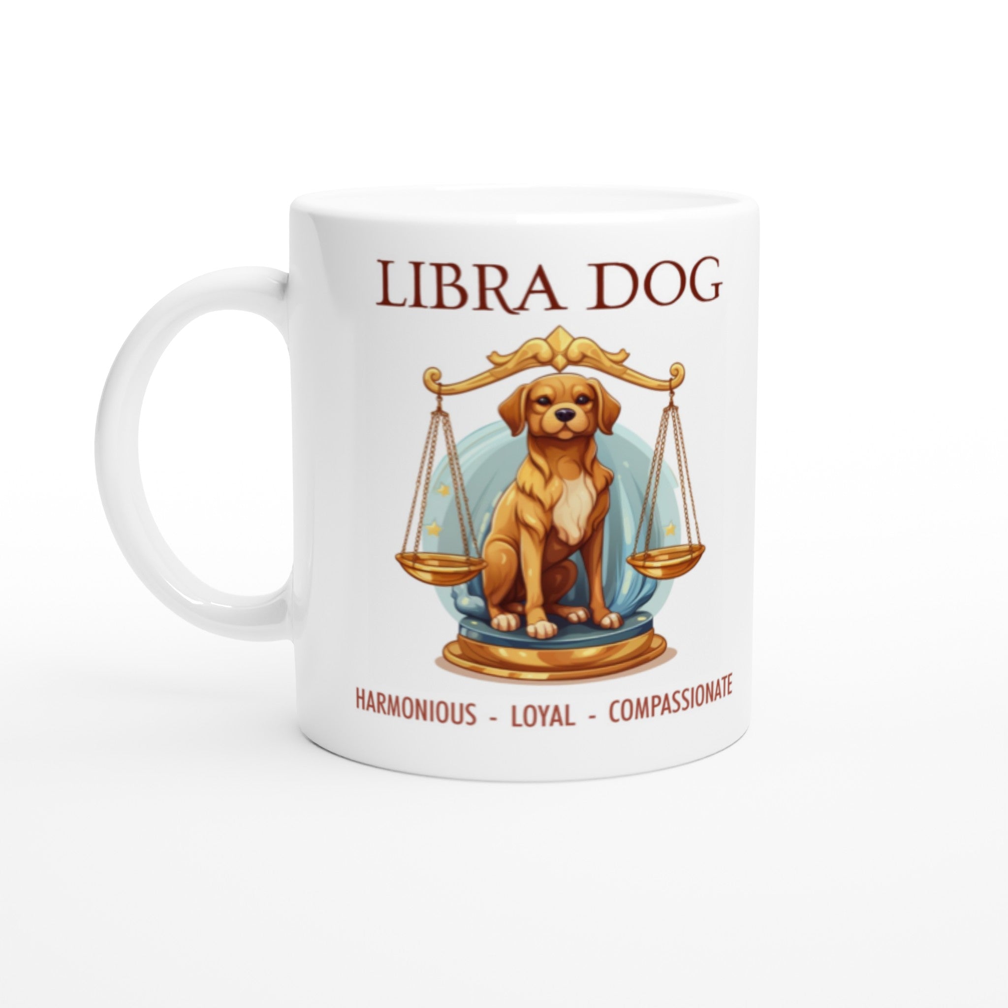 Libra Dog i Ceramic Mug