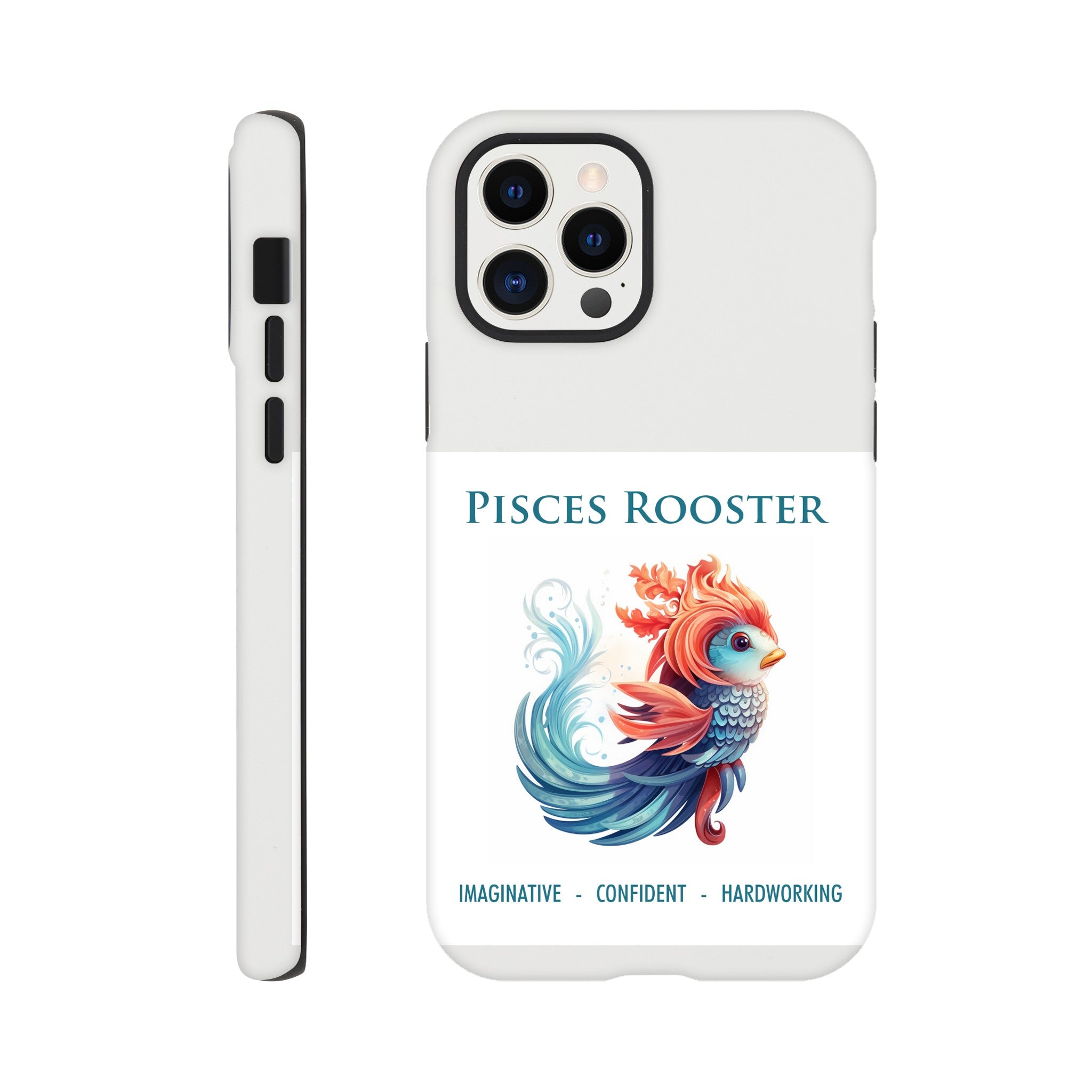 Pisces Rooster Tough case