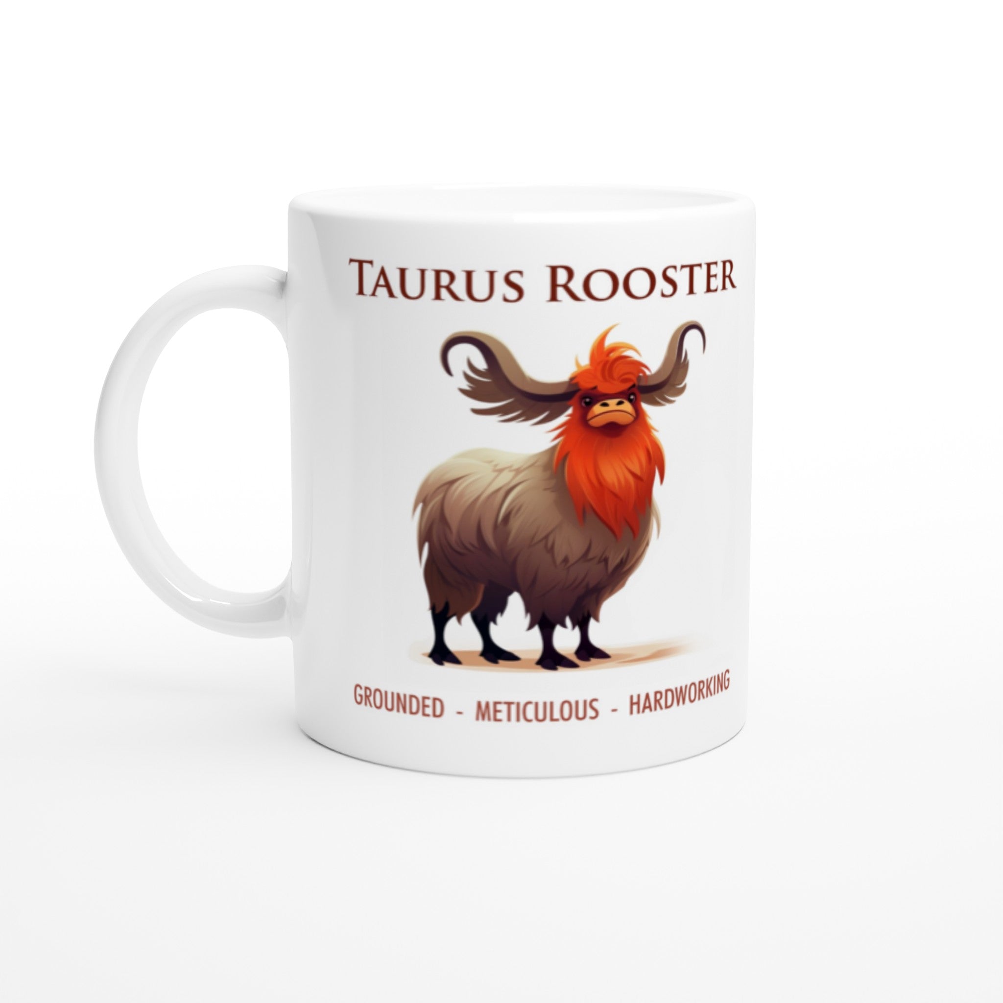 Taurus Rooster Ceramic Mug