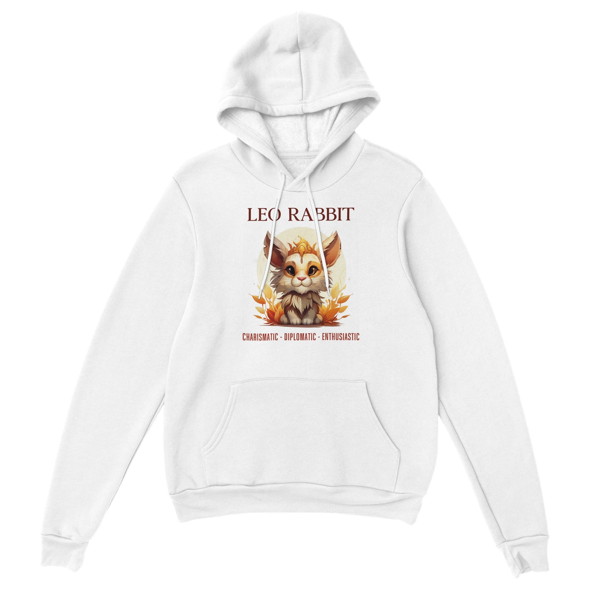 Leo Rabbit (M) Premium Unisex Pullover Hoodie